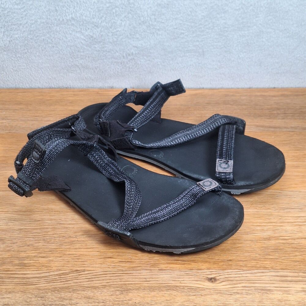 Xero Shoes Z-Trail Women's 6 Sport Sandals Black Gray Barefoot Zero Drop USA